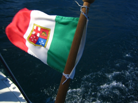 Italská námořní vlajka